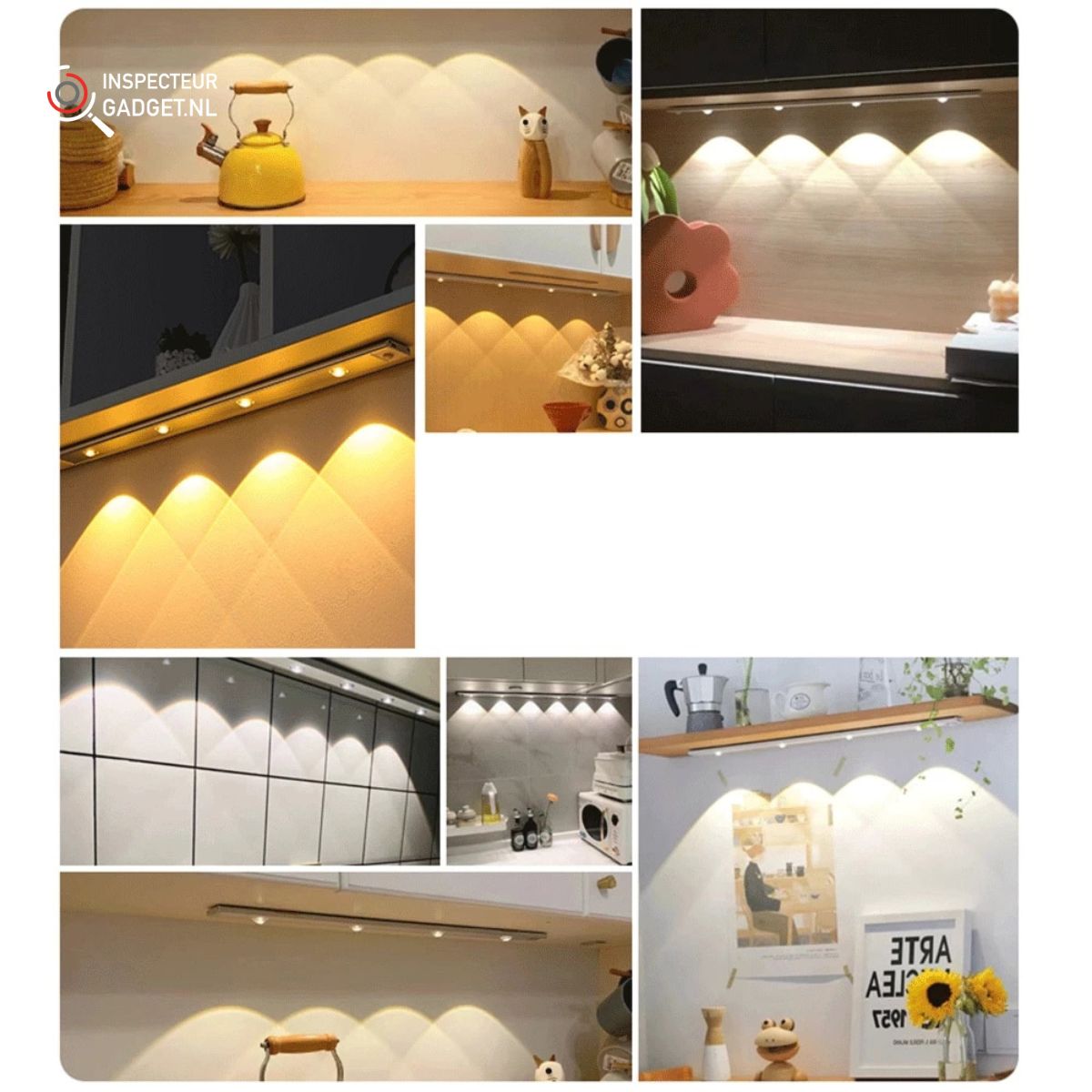 Wireless LED Spotbar - Light up your home without cables!