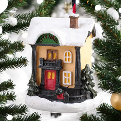 CozyGlow Huslampa - Unik Julbelysning för Festlig Stämning