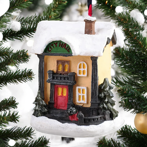 CozyGlow Huslampa - Unik Julbelysning för Festlig Stämning