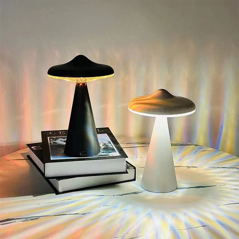 Mushroom Table Lamp - Elegant LED Table Lamp with Touch Dimming Function