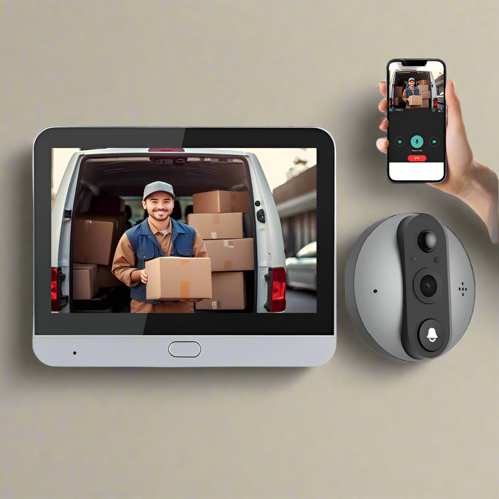 Lumisafe Camera – Advanced Outdoor Security with IP Connection