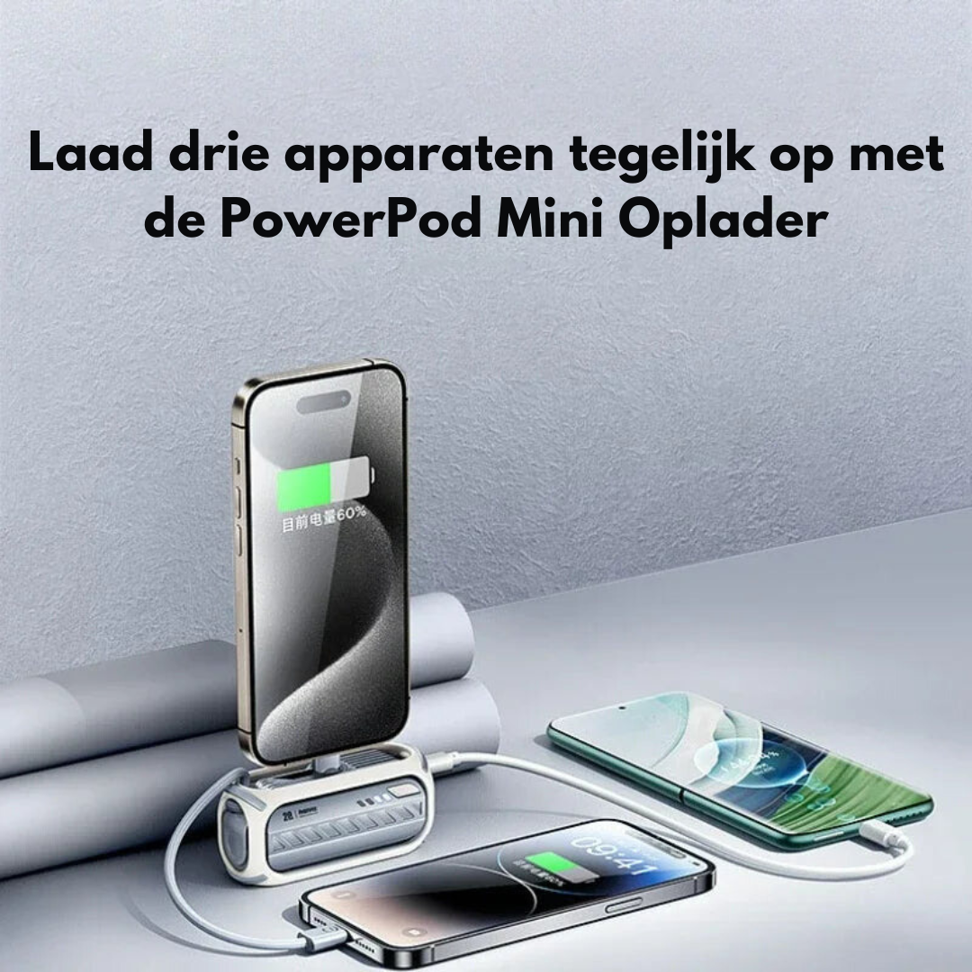 CompactCharge – Stylish Portable Power Bank for Travel