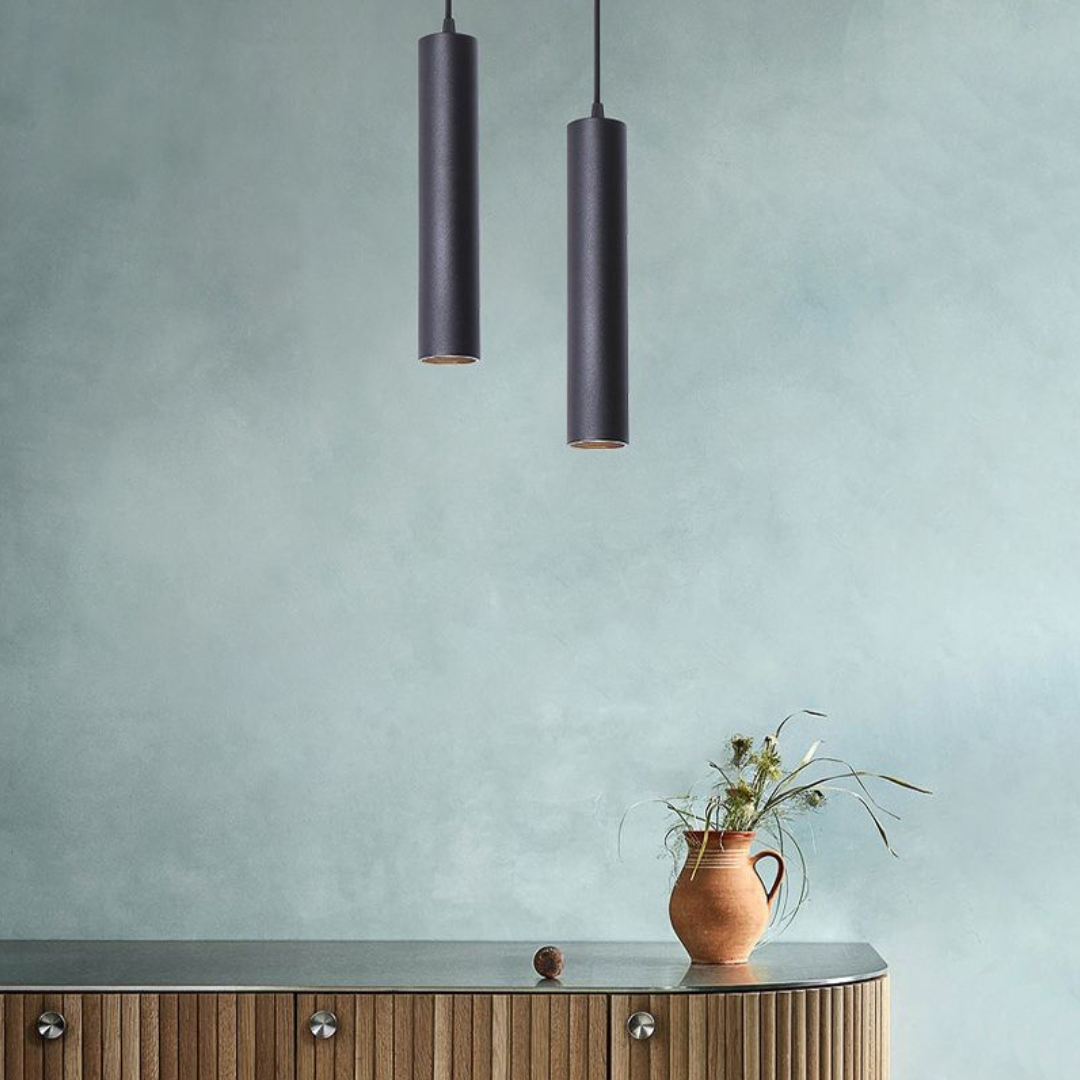 Modern Cylindrical Pendant Lamp - Elegant and Durable