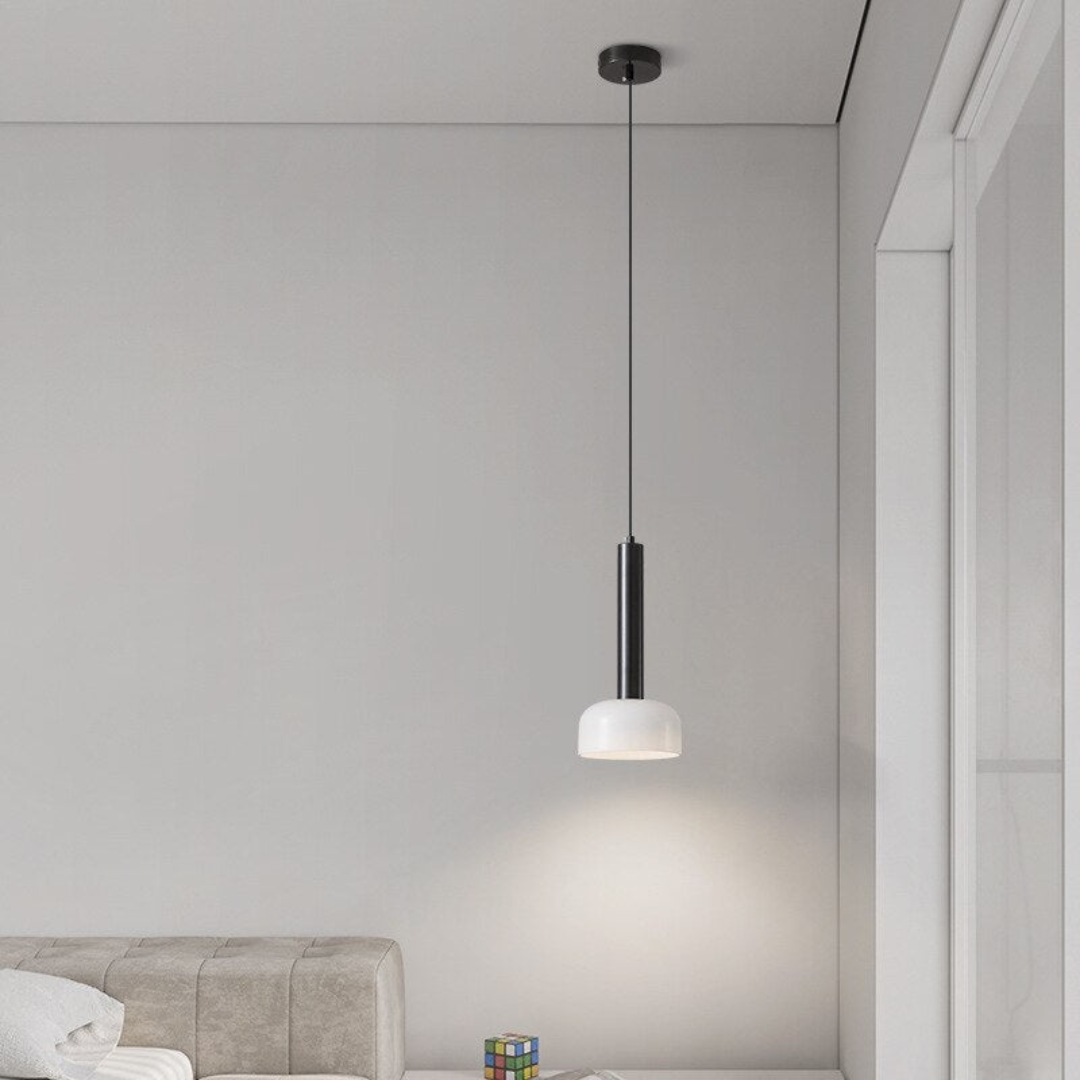 Luxe Minimalist LED Ceiling Lamp in Copper – Adjustable and Elegant