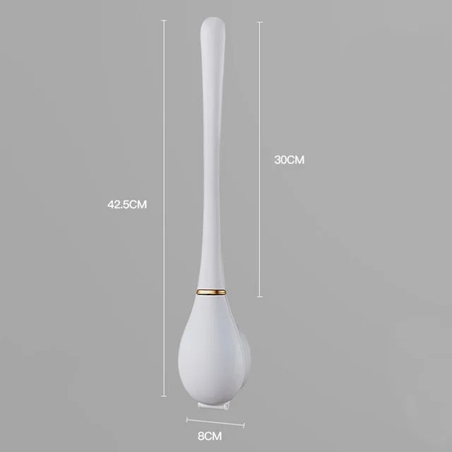 SumiClean - Tight Silicone Toilet Brush for Your Bathroom
