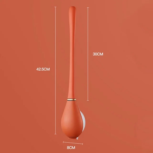SumiClean - Tight Silicone Toilet Brush for Your Bathroom