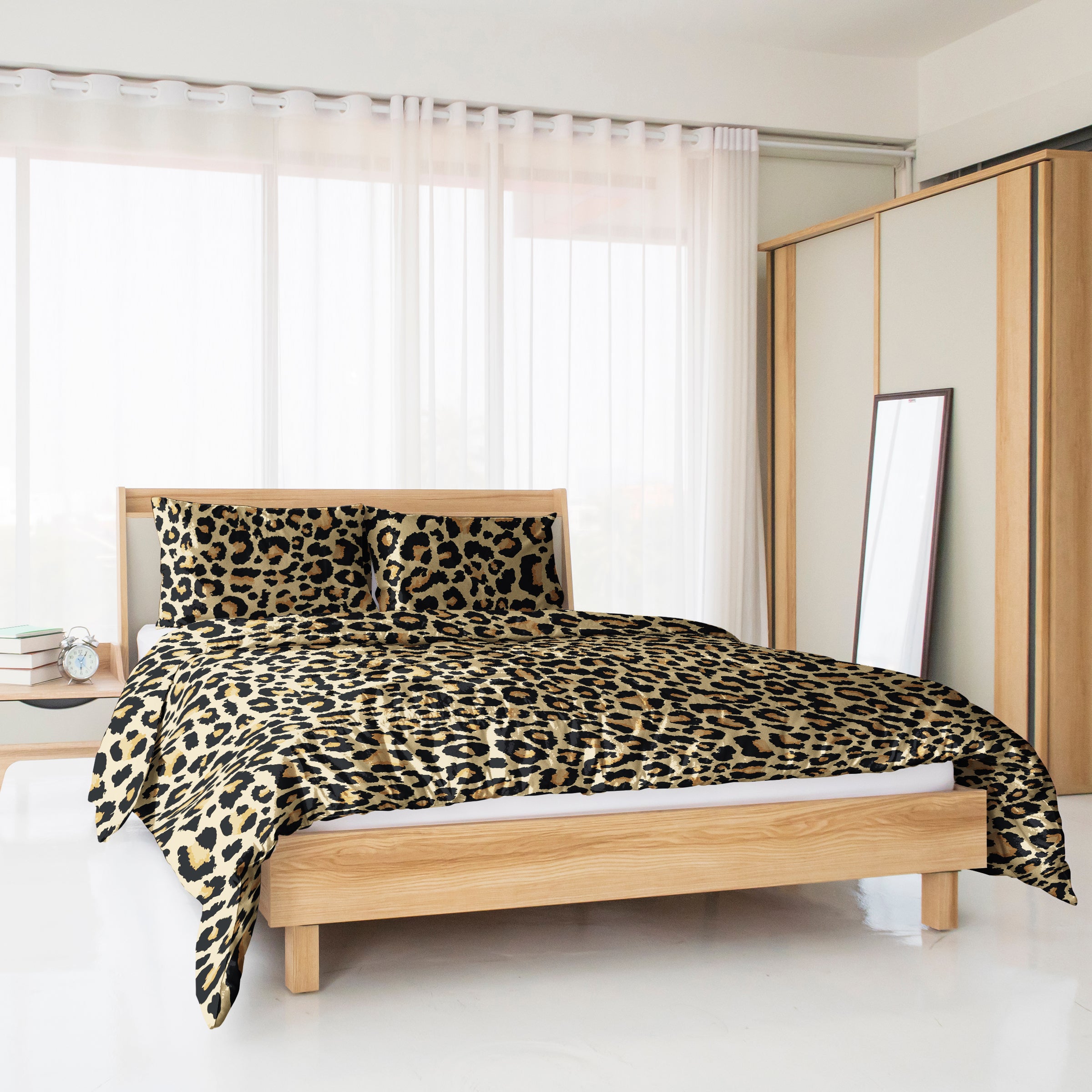 LeopardGlee – Luxury Egyptian Cotton Bedding Set