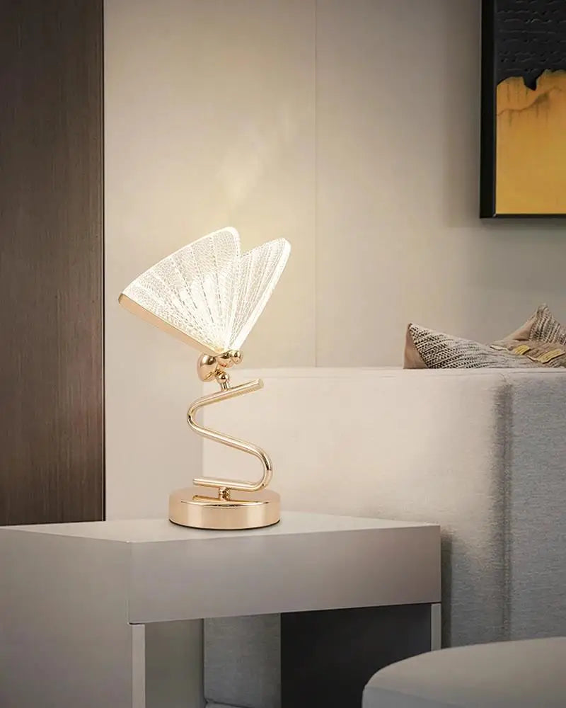 Luxe Butterfly Lamp with Warm Atmosphere Lighting – Elegant Accentuating