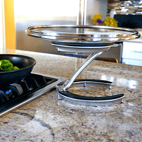 LidGrip Ease – Stylish Multifunctional Lid Holder and Coaster