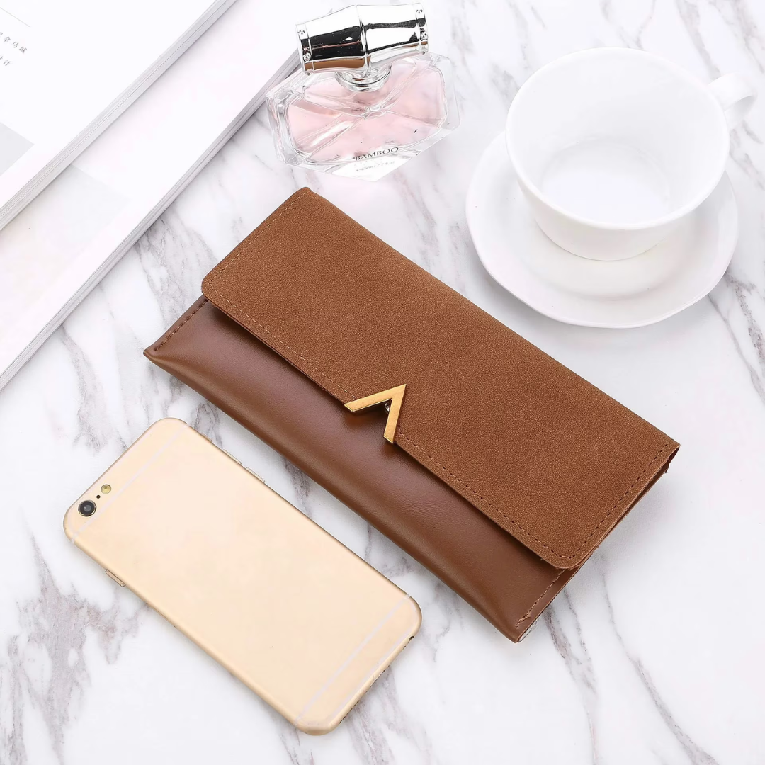VelvetLux - Stylish Leather Wallet for Women