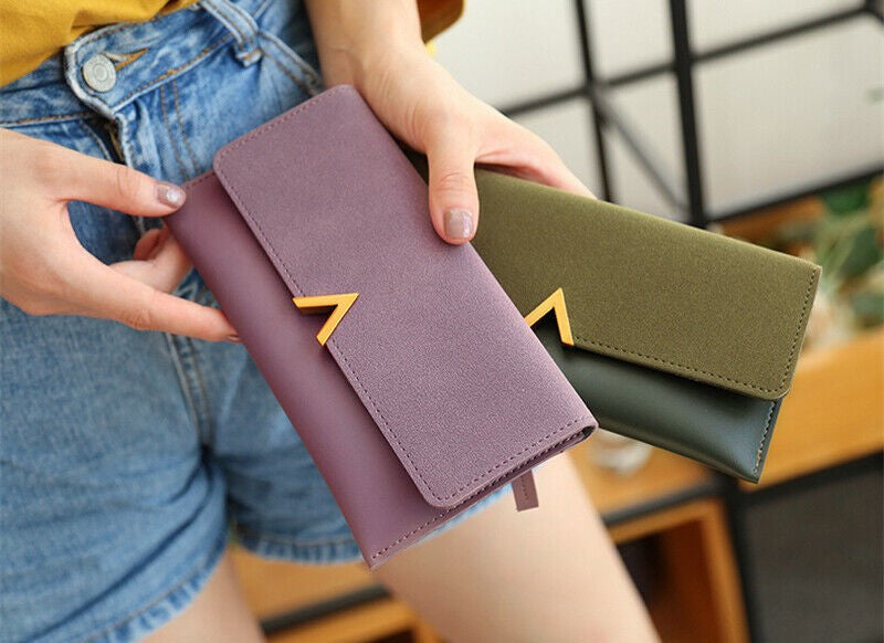 VelvetLux - Stylish Leather Wallet for Women