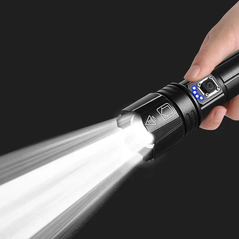 PowerBeam – Rechargeable LED Flashlight for Adventure
