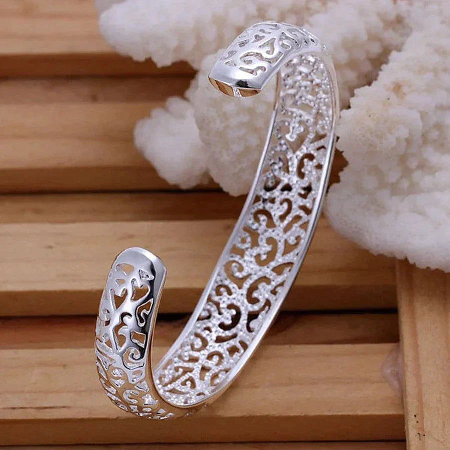 Elegant Silver Filigree Bracelet | Unique and Breathtaking Design