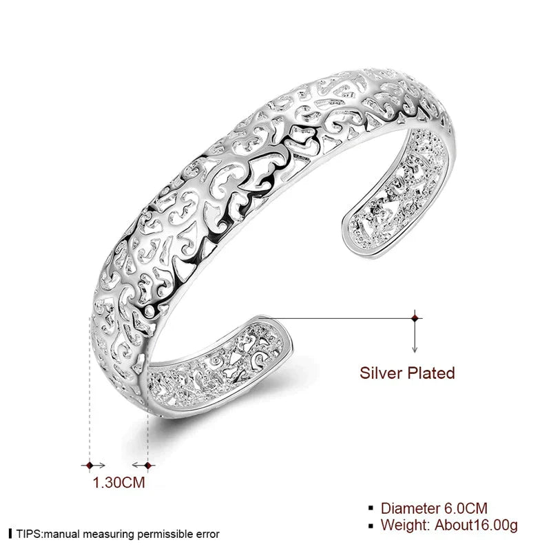 Elegant Silver Filigree Bracelet | Unique and Breathtaking Design