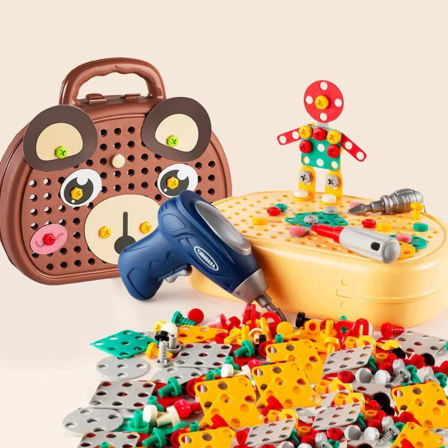 BuildMaster ToolBox – Creative Montessori Playset for Children