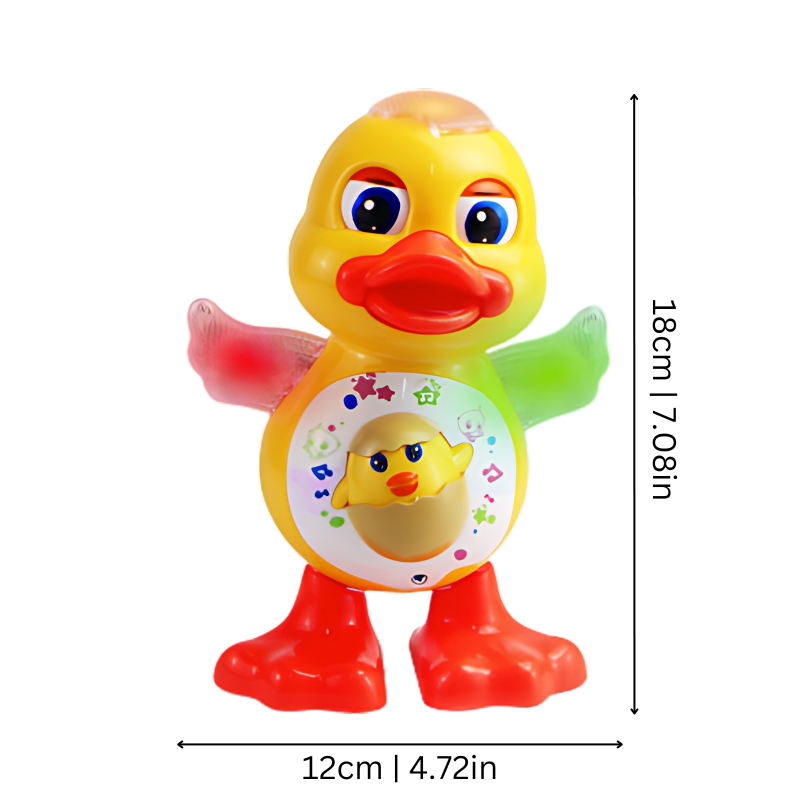 DiscoDuck - Playful LED lamp with dancing duck