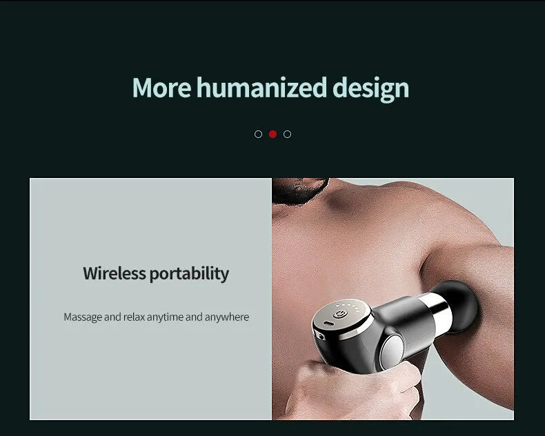 VardiPulse - Portable Vibrating Massage Gun
