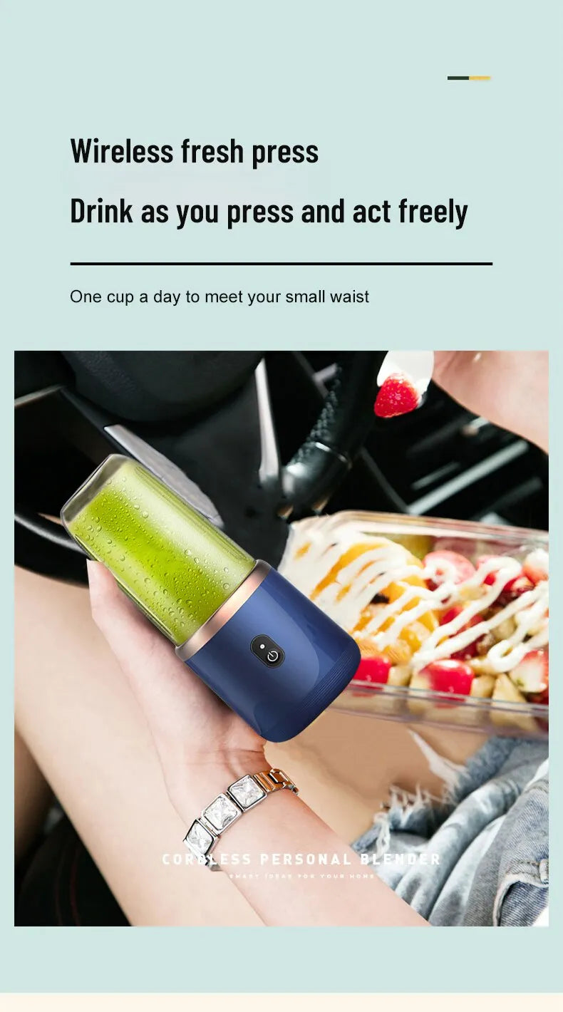 BlendMaster Portable – Electric Juicer for Home Use