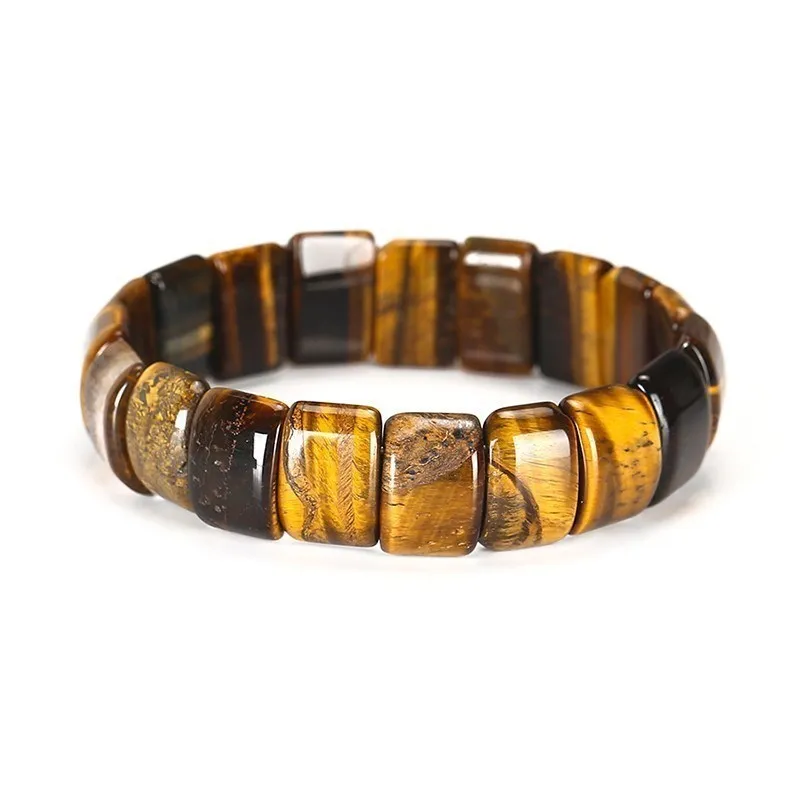 Vibrant Tri-Color Tiger Eye Bracelet | Strength and Elegant Design