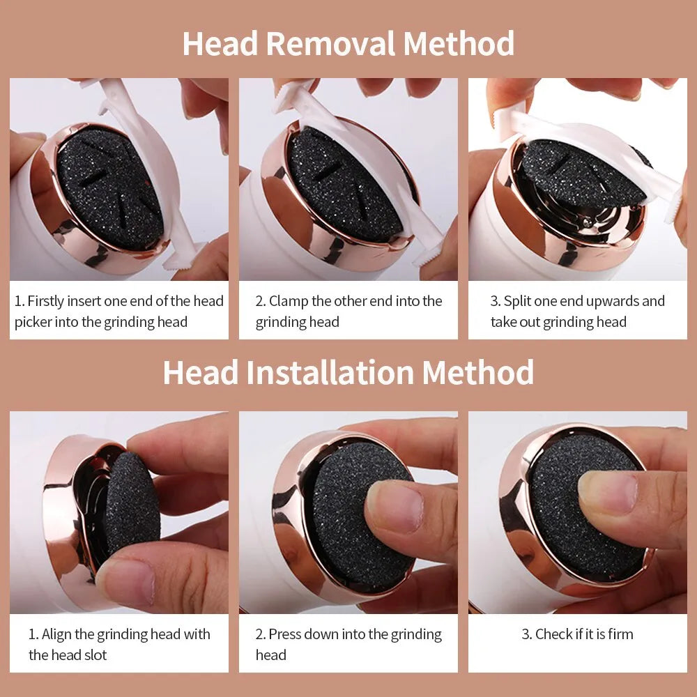 SootheCare - Rechargeable Callus Remover for Care