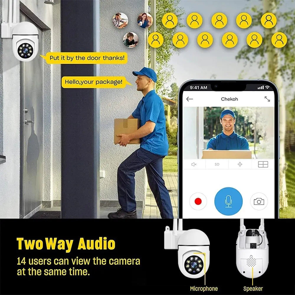 CamGuard – Smart WiFi Security Camera for Mobile