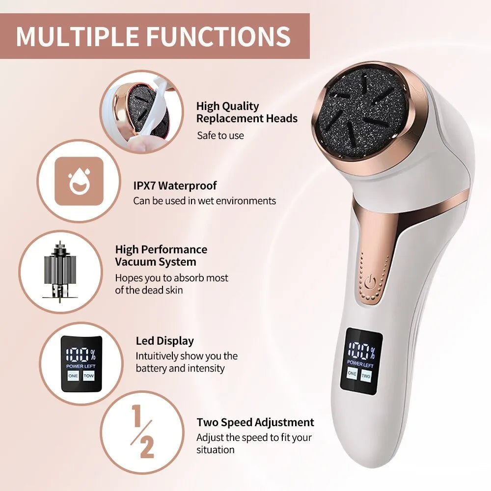 SootheCare - Rechargeable Callus Remover for Care