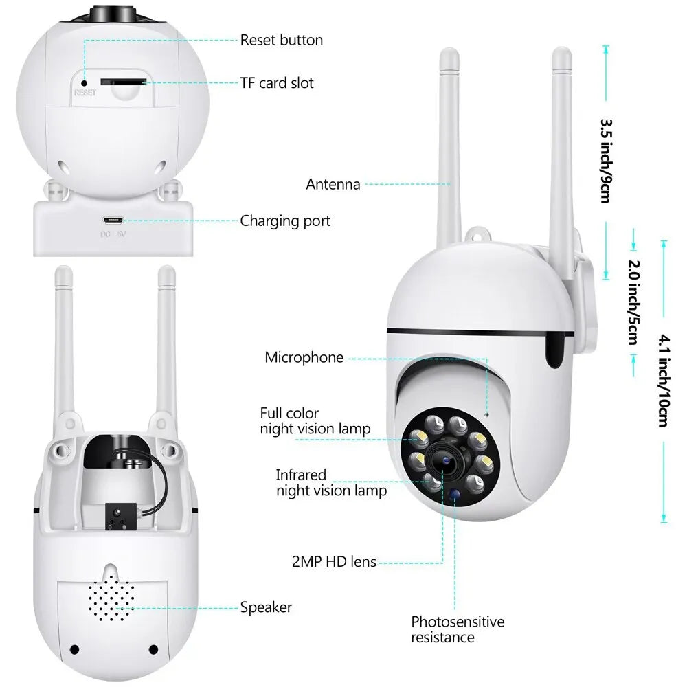 CamGuard – Smart WiFi Security Camera for Mobile