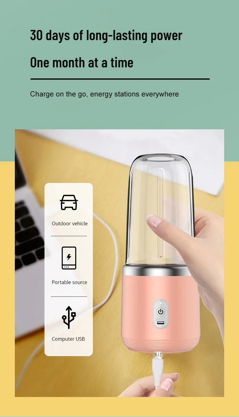 BlendMaster Portable – Electric Juicer for Home Use