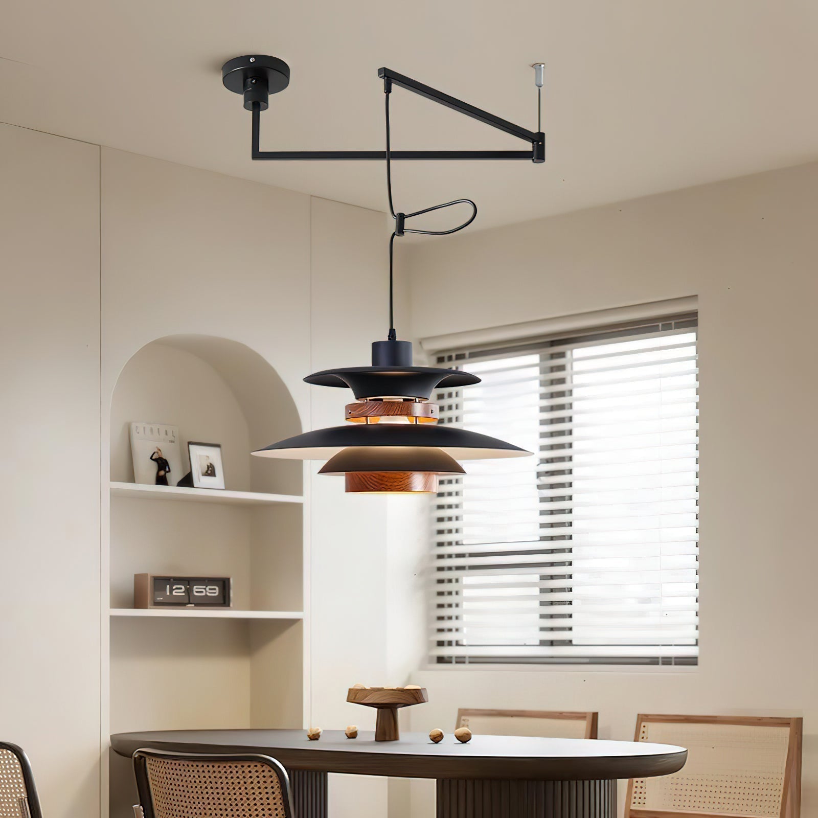 Mercero Elegance Ceiling Lamp - Scandinavian LED Pendant Lamp 