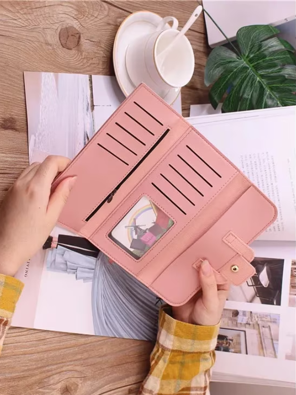 SlimWallet - Minimalist Leather Wallet for Him