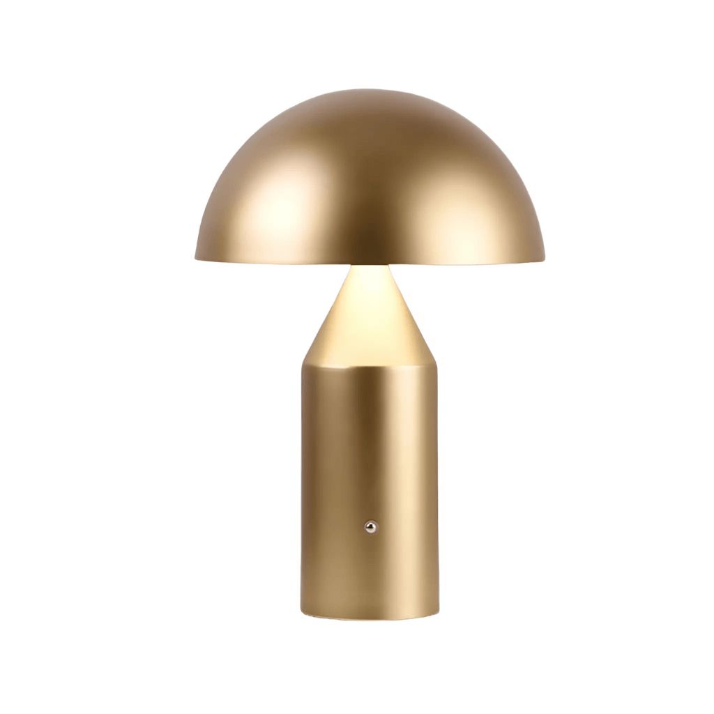 Luxe Nordic Gold Mushroom - LED Lamp for Atmospheric Interiors
