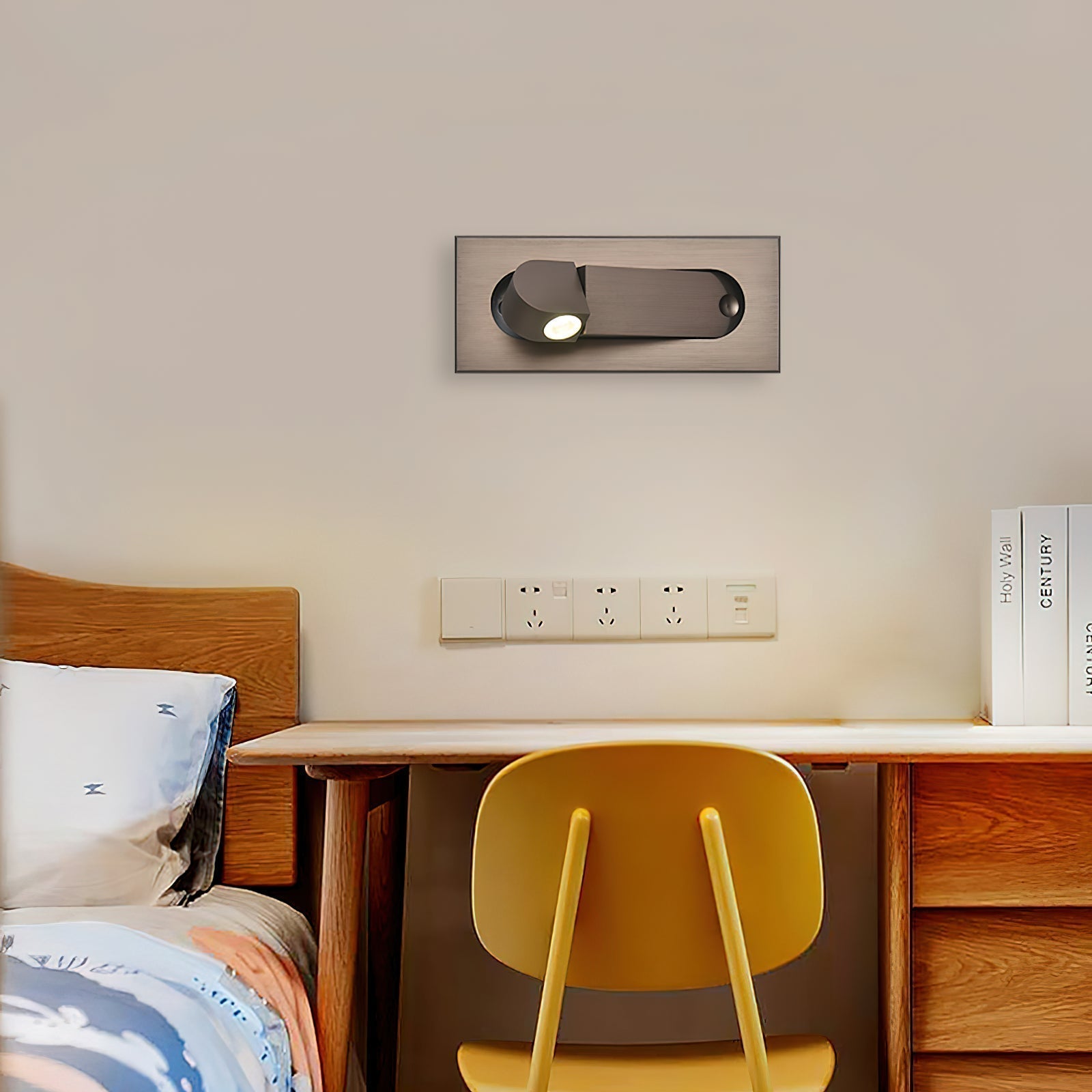 LumiNook – Adjustable Night Lamp for Bedside Table