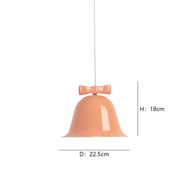 ElegantBow – Modern Arch LED Pendant Lamp for Atmospheric Lighting