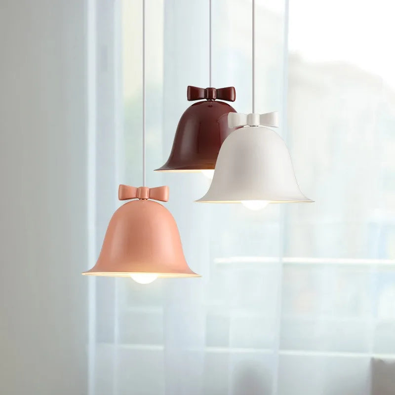 ElegantBow – Modern Arch LED Pendant Lamp for Atmospheric Lighting