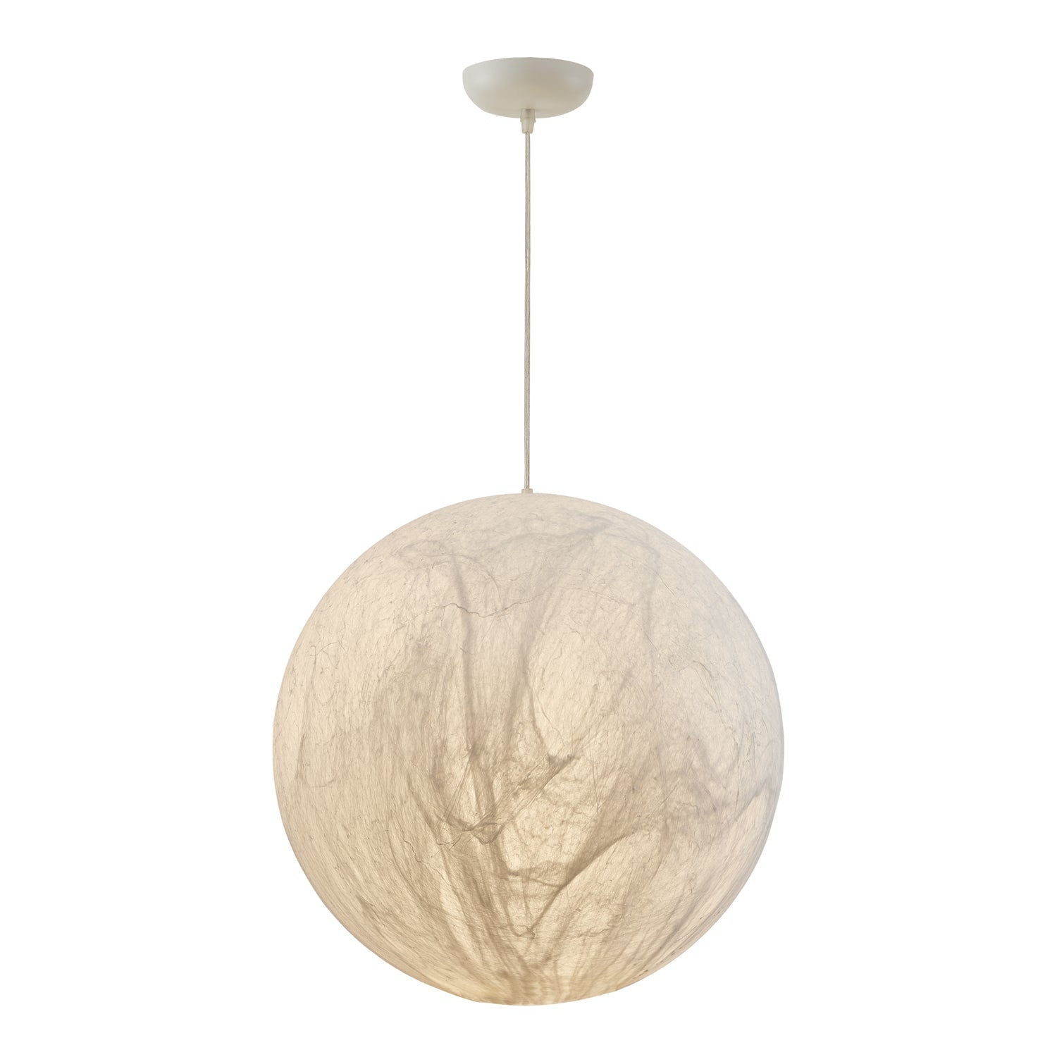 EclatSelene Ceiling Lamp - Luxurious Natural Silk Ceiling Lamp