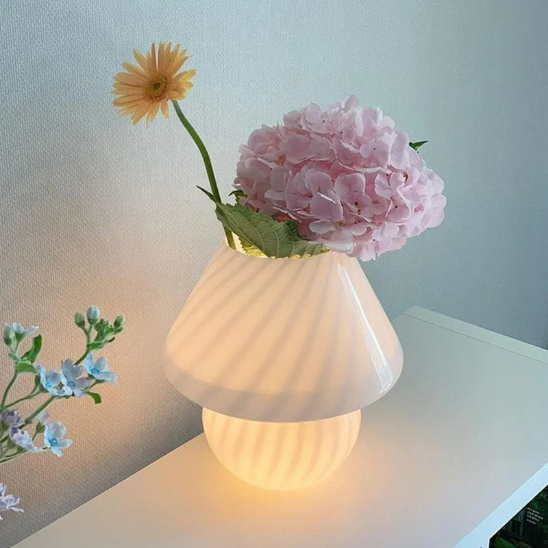 Lyxig Murano Glas Bordslampa - Elegant och Unik