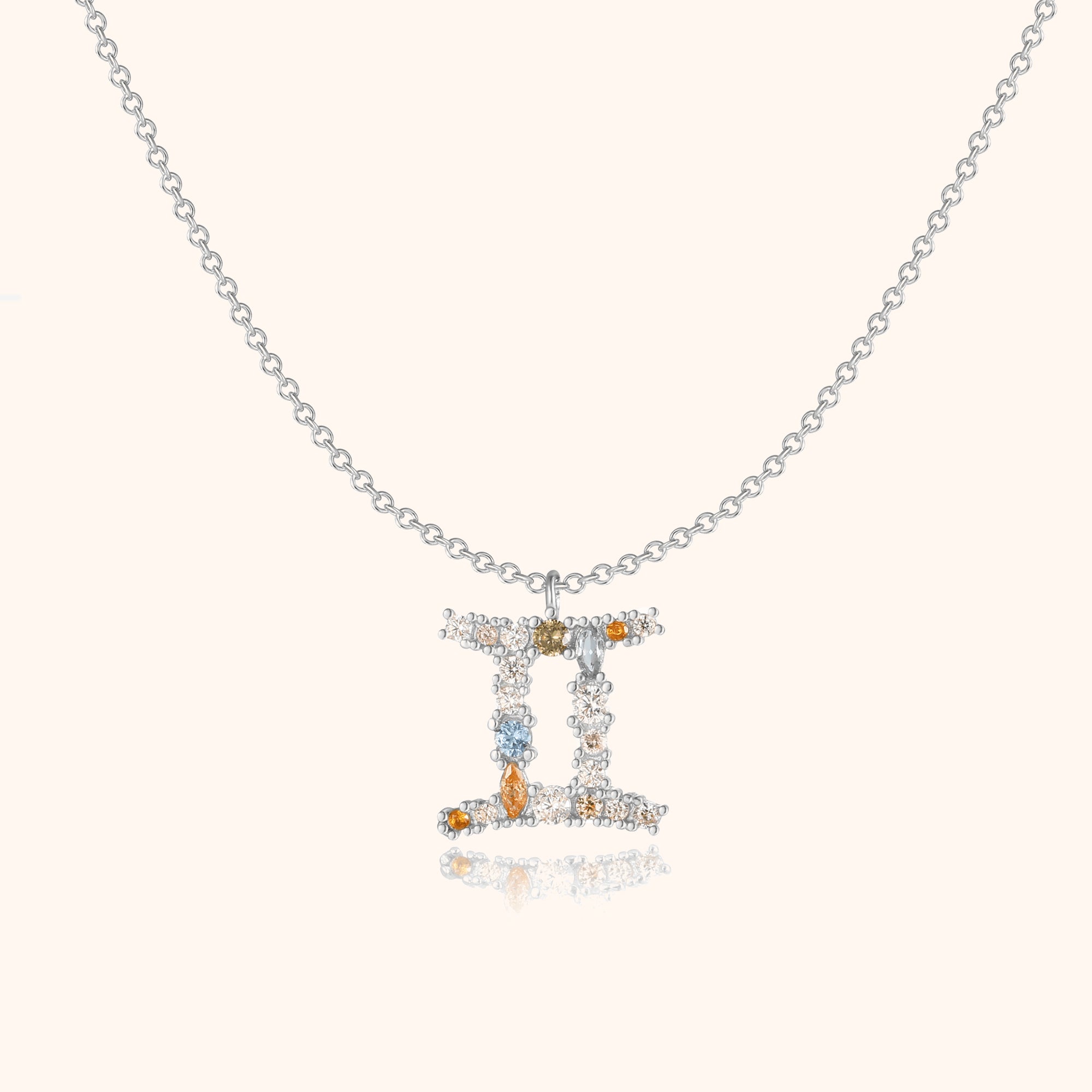 Elegant celestial zodiac necklace - Celestia