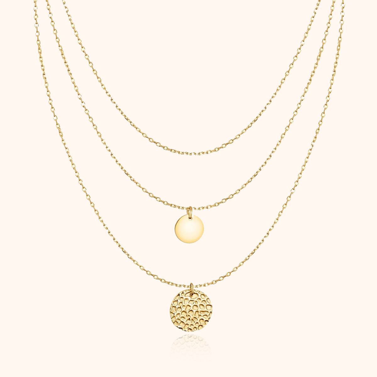 Elegant Layered Necklace - Aurora