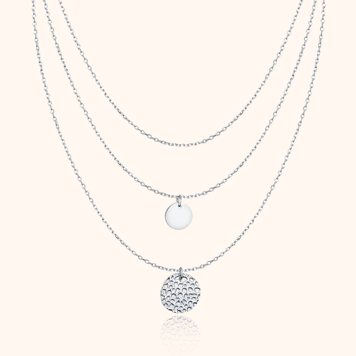 Elegant Layered Necklace - Aurora