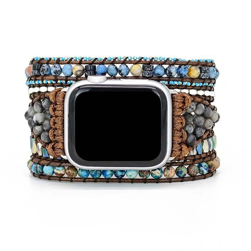 GemStone Band - Luxury Apple Watch Strap Azure