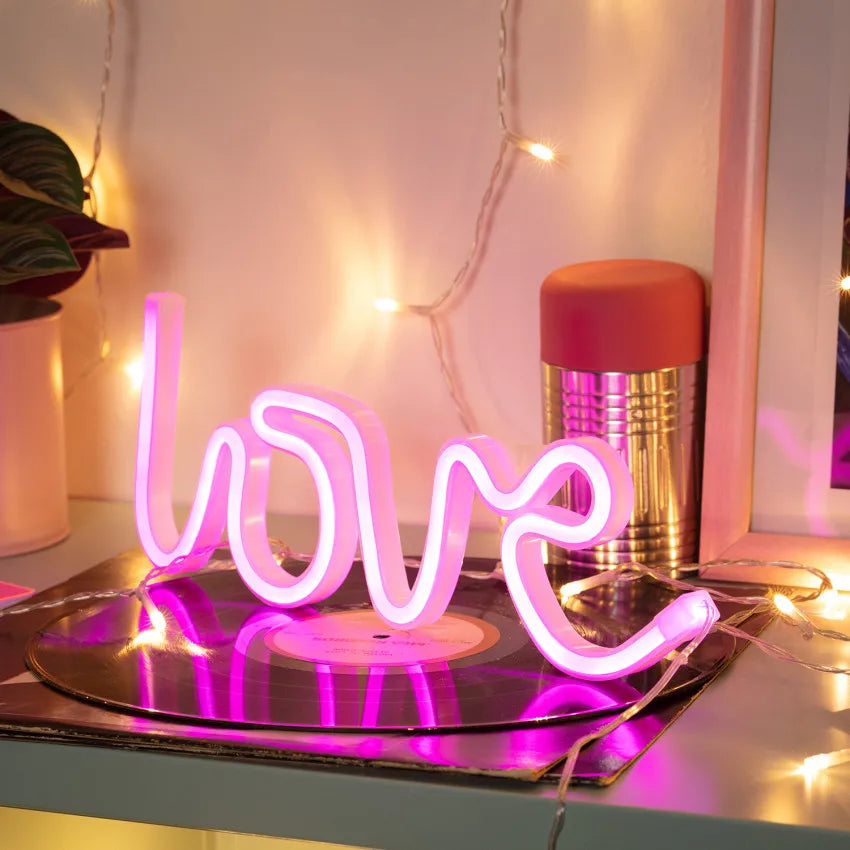 LoveGlow Neon Letters - Romantic Lighting for Your Home