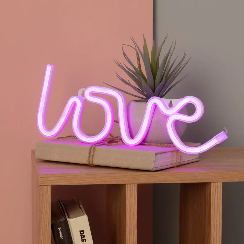 LoveGlow Neon Letters - Romantic Lighting for Your Home