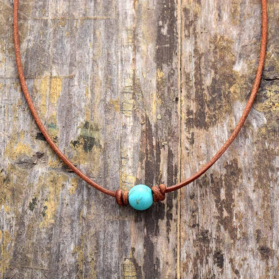 Calista Necklace – Elegant Turquoise Choker