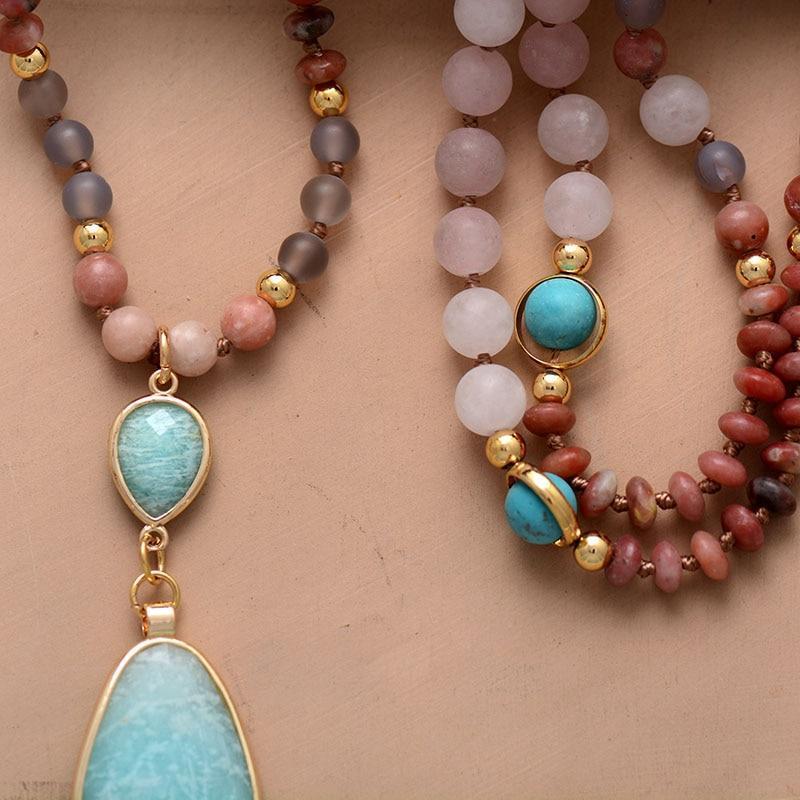 Aurielle Mala Kette - Deep Cleansing Pastel Pendant