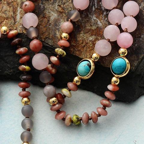 Rose Quartz Harmony Necklace – Protection and Energy