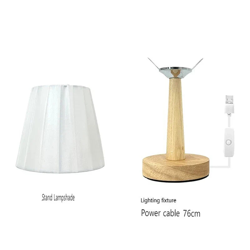 Modern Dimmable LED Table Lamp - for Bedroom and Living Room