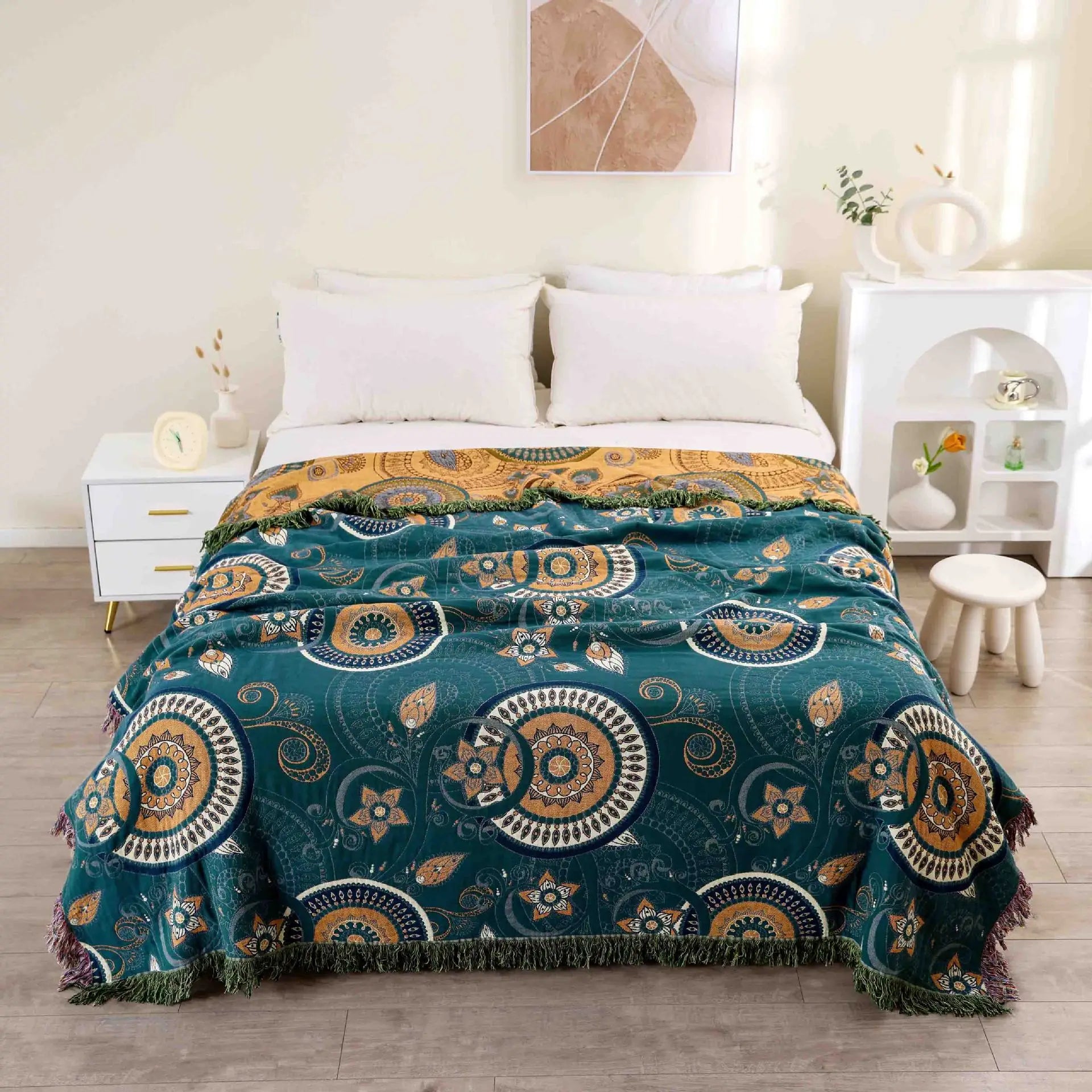 Paloma™ Boho Luxe Rug with Playful Fringes