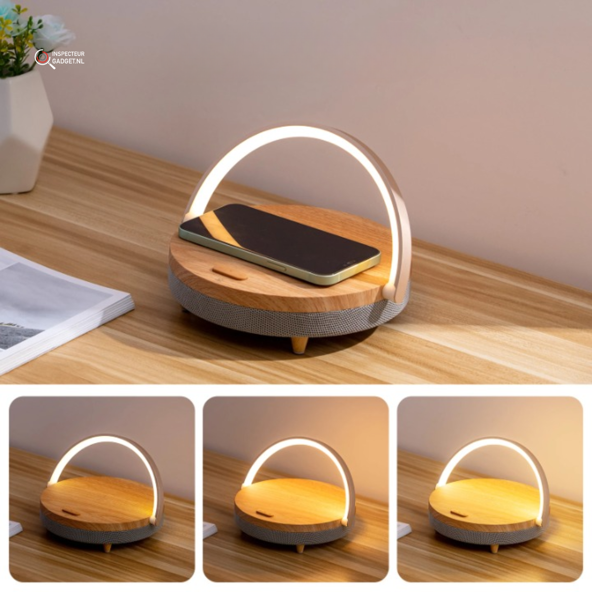 Lumenlight - Wireless Charger including Lamp