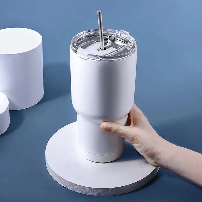 TempTraveler - Stylish Thermos Mug with Lid