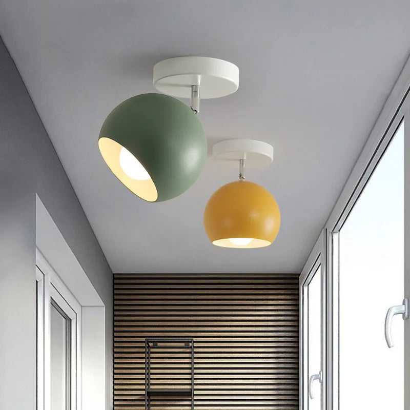 SweetLume Ceiling Lamp - Soft Pastel Macaron Ceiling Lamp for a Modern Interior